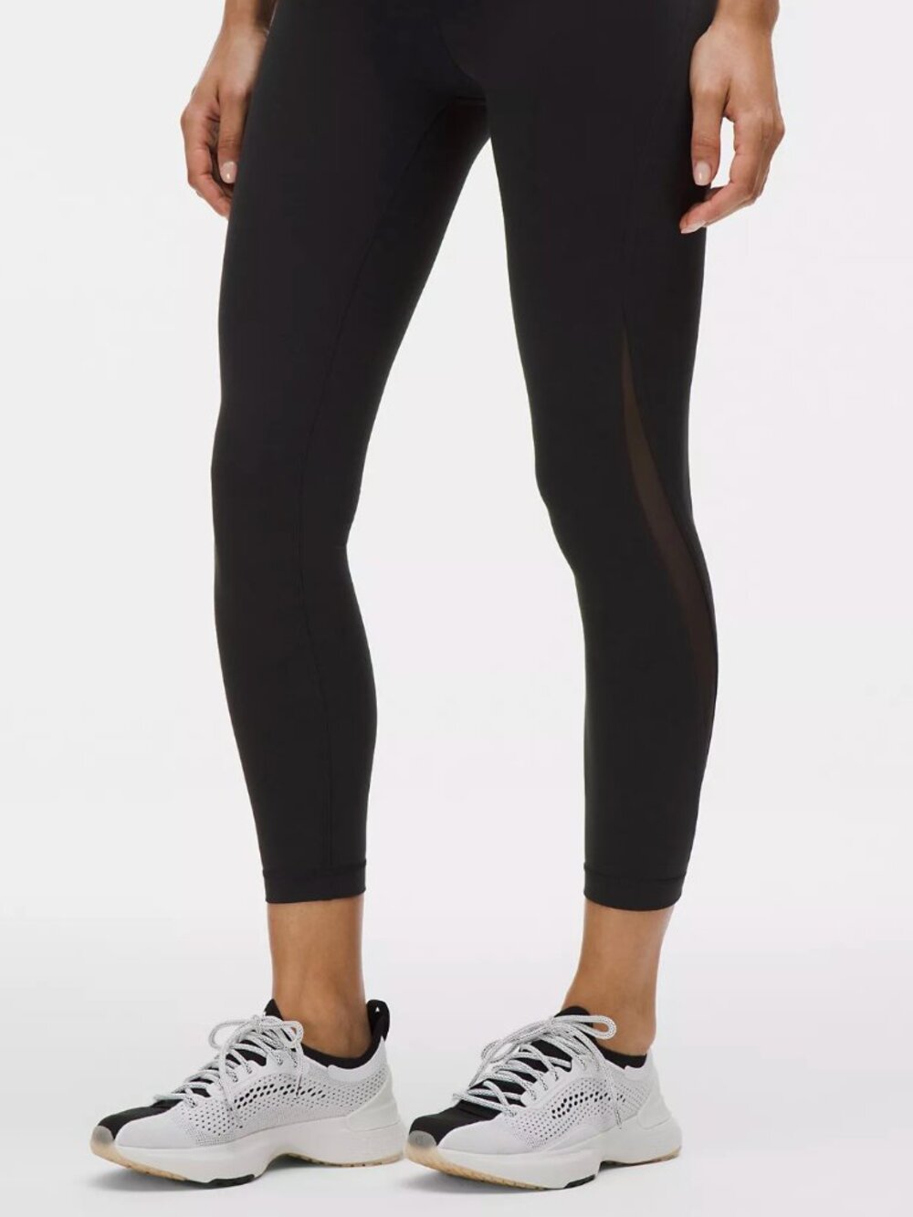 Lululemon Wunder Train Mesh Panel High-Rise Tight 25"